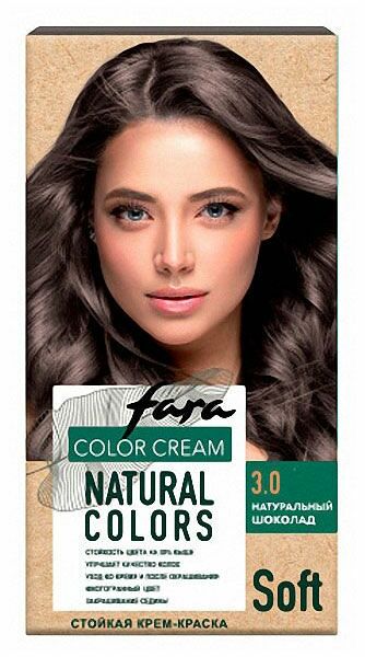 Краска для волос Fara Natural Colors Soft 3.0 Натуральный шоколад