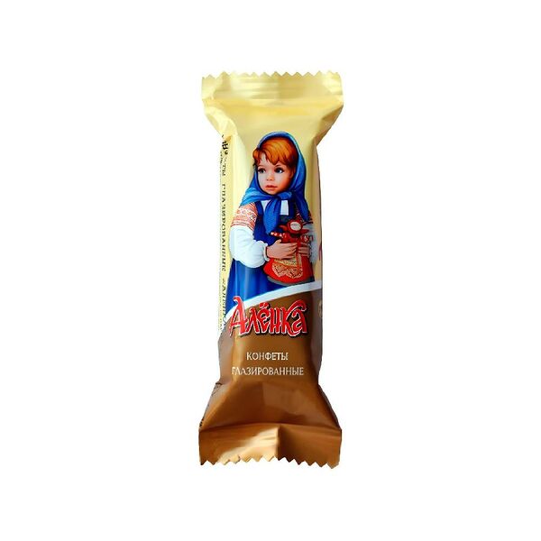 Конфеты глаз Алёнка в молочном шоколаде флоу-пак вес