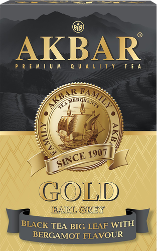 

Чай черный Akbar Earl Gray крупнолистовой 200 г