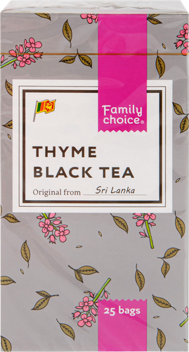 

Чай черный Family Choice с чабрецом, 25 пак