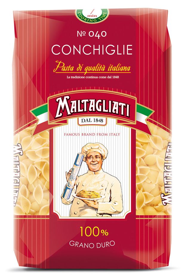 

Макароны Maltagliati Conchiglie №040, 450 г