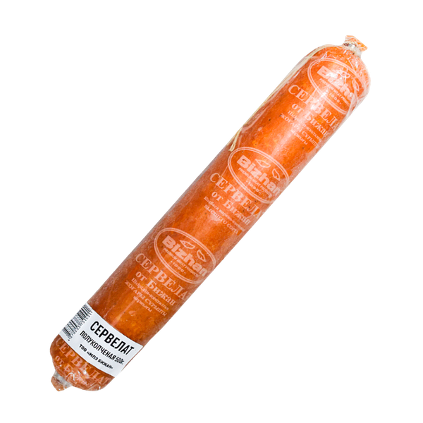 Колбаса Бижан Сервелат в/к (со свининой) 500 г