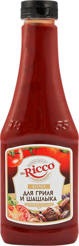 

Кетчуп Mr. Ricco для гриля и шашлыка 800 г