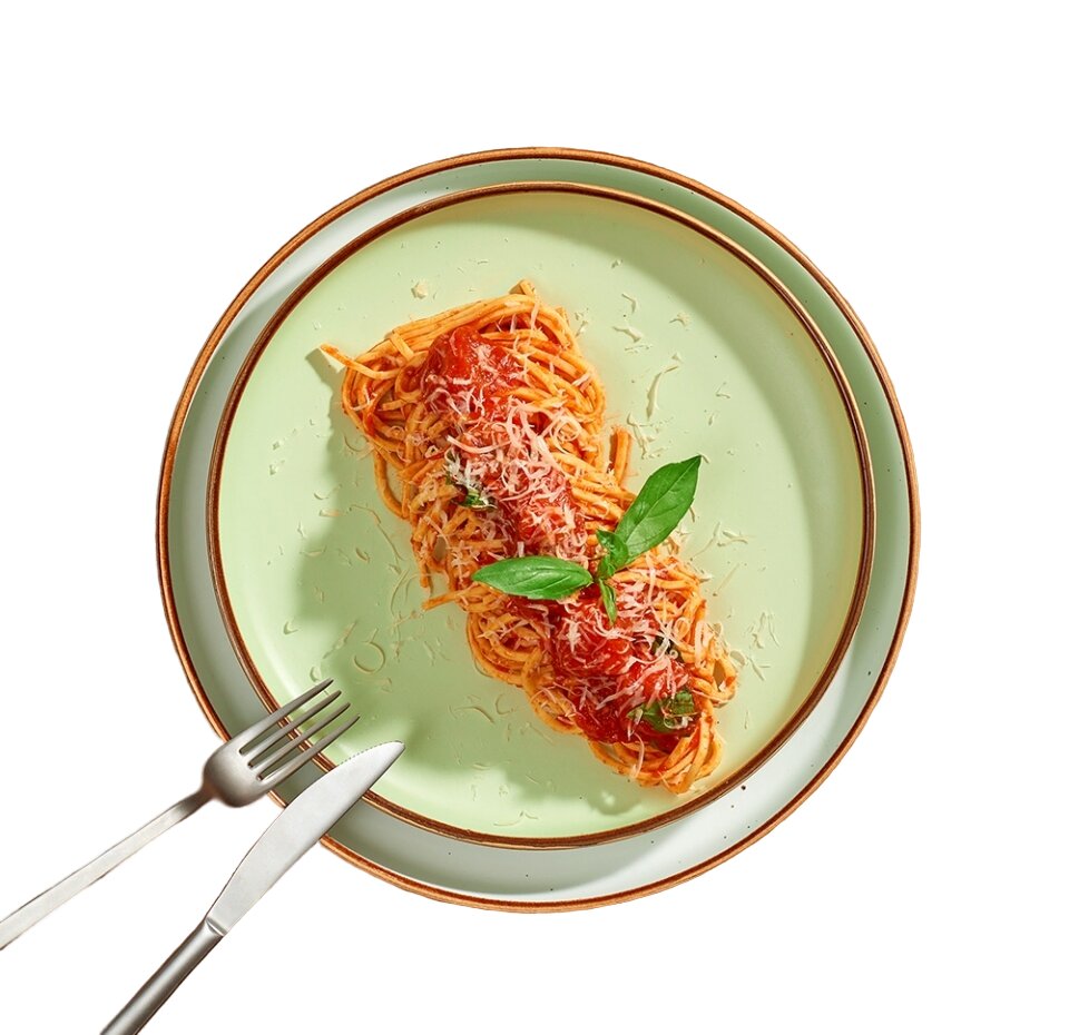 

Паста Азбука Вкуса Спагетти с томатами и базиликом 220 г