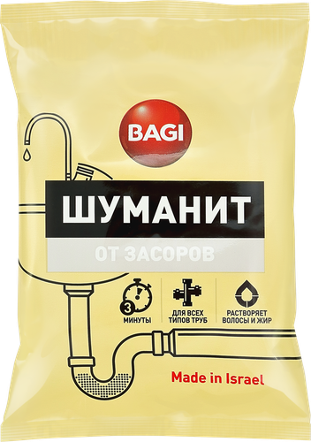 

Средство от засоров Bagi Шуманит 70 г