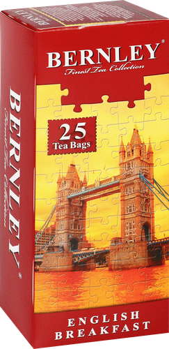 

Чай черный Bernley English Breakfast 25 пакетиков х 2 г