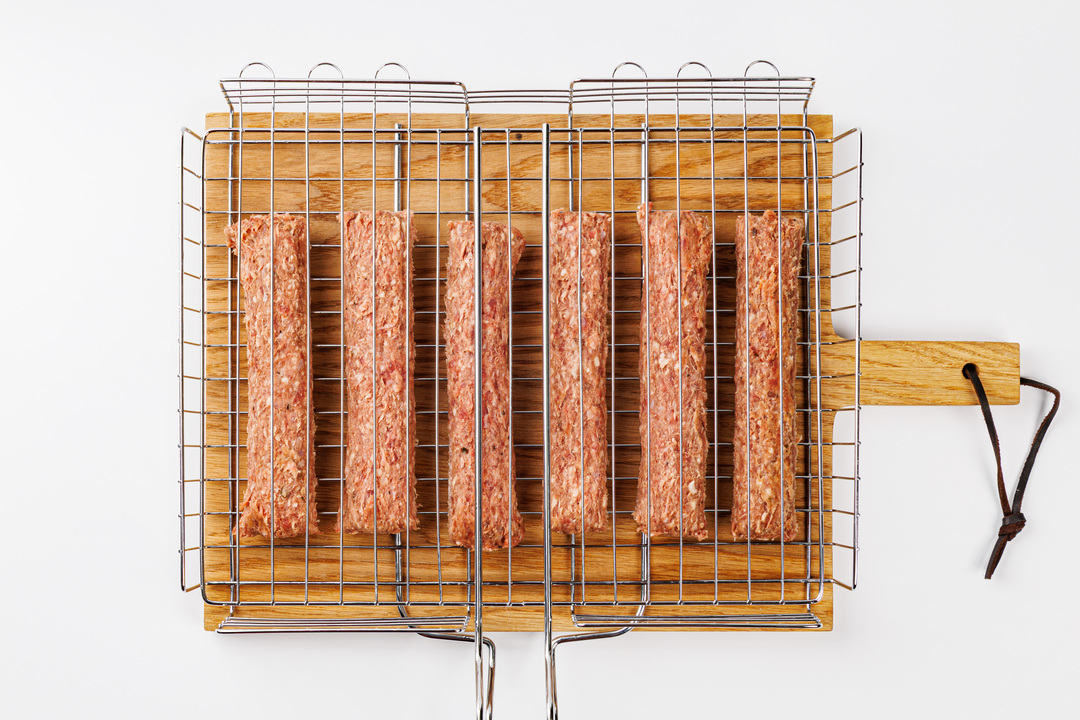 

Колбаски Кебабчета ВкусВилл продукт замороженный 600 г