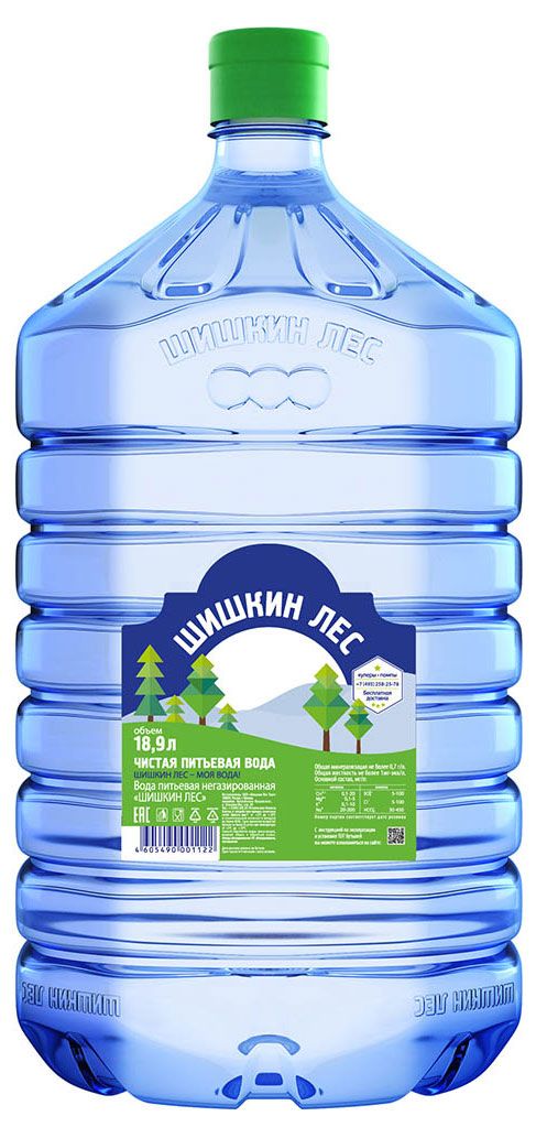 

Вода питьевая Шишкин лес негазированная 18.9 л