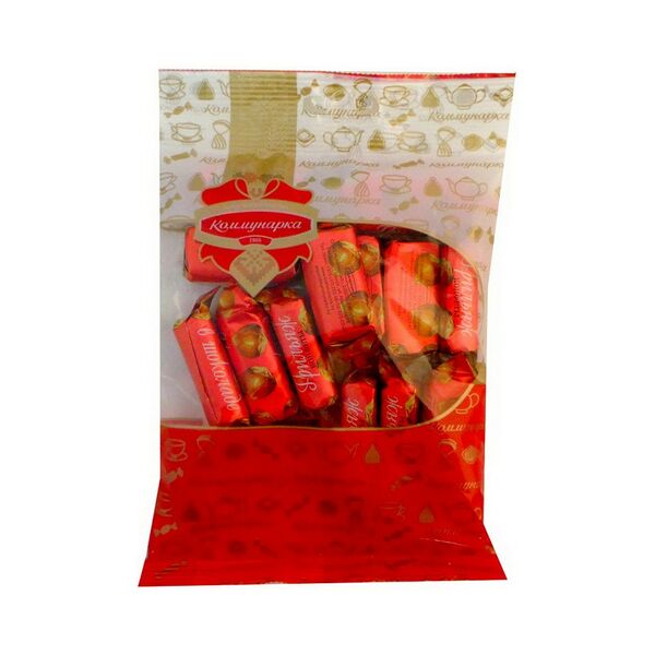 Конфеты Грильяж в шоколаде вес 200г Коммунарка БЕЛАРУСЬ