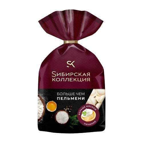 Пельмени Сибирская коллекция Больше чем пельмени 700 г