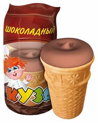 Мороженое пломбир Кузя шоколадный 70 г