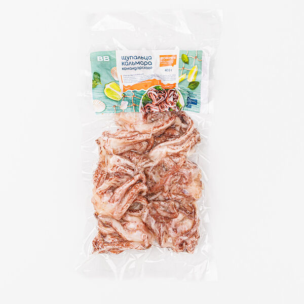 Щупальца кальмара командорского зам., 400 г Продукт замороженный 