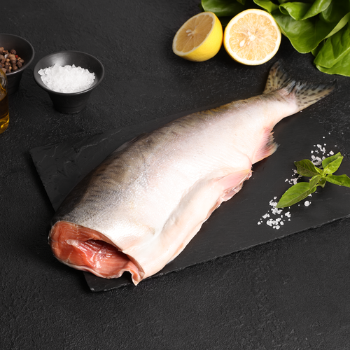 

Горбуша замороженная Лента Fresh потрошеная без головы, весовая