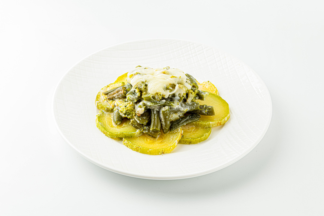 

Запеканка ВкусВилл с кабачками, фасолью и брокколи 230 г