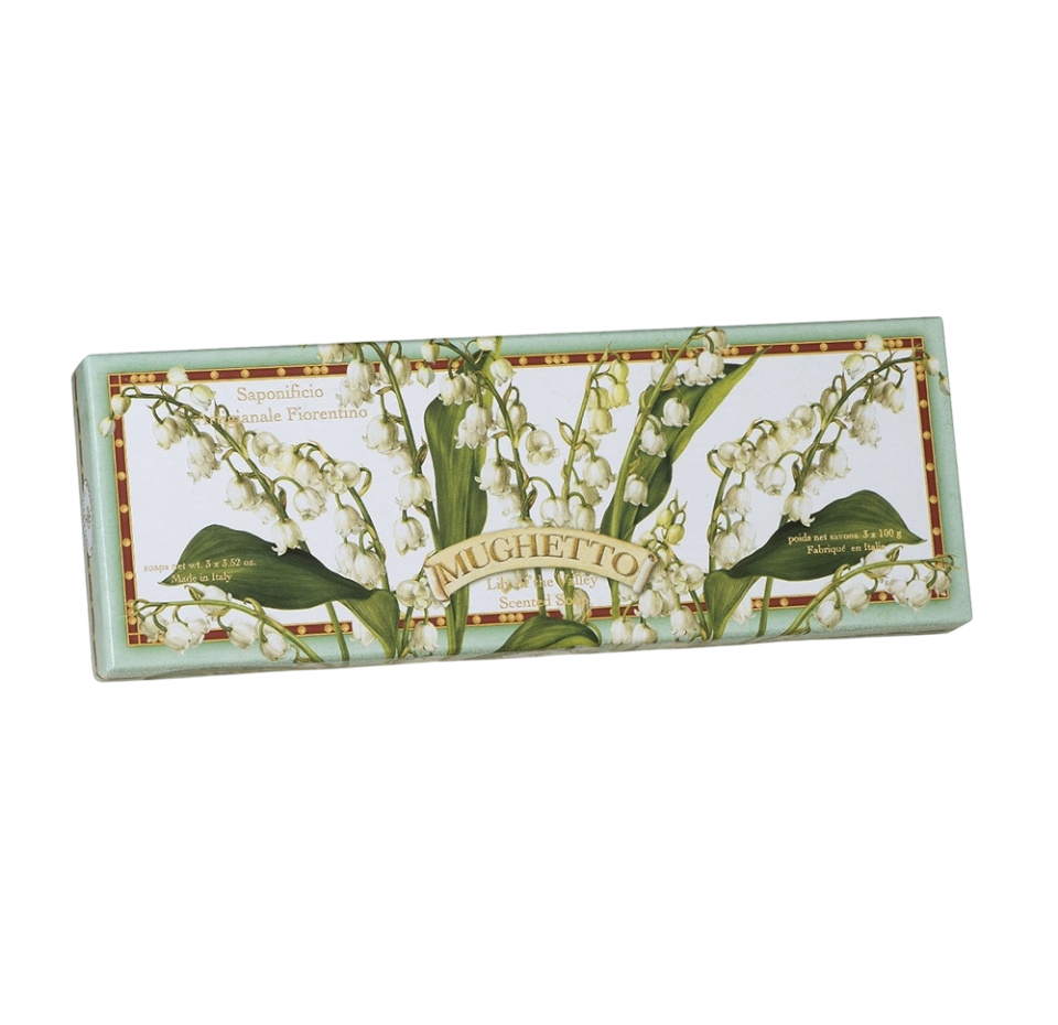 

Набор мыла Saponificio Artigianale Fiorentino ландыш 3 шт. х 100 г