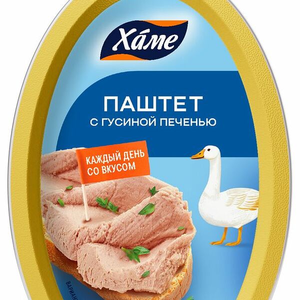 Паштет Hame Деликатесный с гусиной печенью 105 г