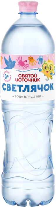 

Вода питьевая детская Святой Источник Светлячок негазированная с рождения 1500 мл упаковка в ассортименте