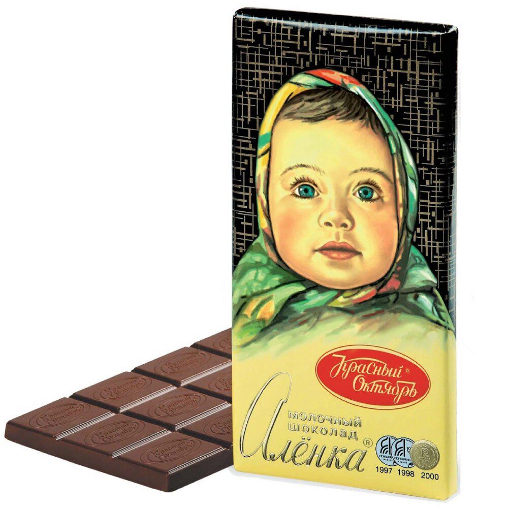 

Шоколад Алёнка молочный 75 г