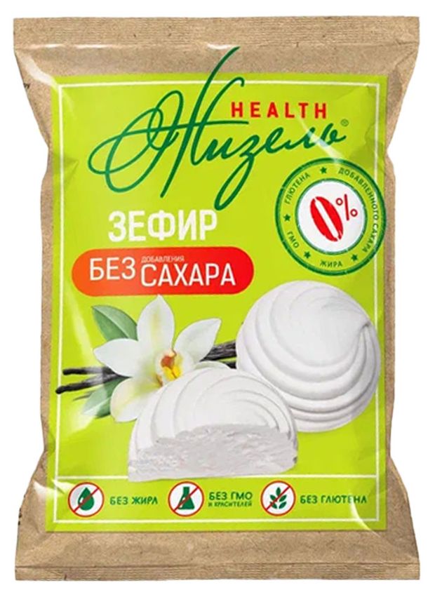 

Зефир Жизель без добавления сахара с ароматом ванили 130 г