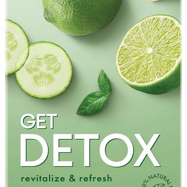 Чай зеленый Tess Get Detox Revitalize & Refresh в пакетиках, 20 шт, 30 г