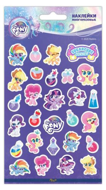 

Наклейки My little pony объемные