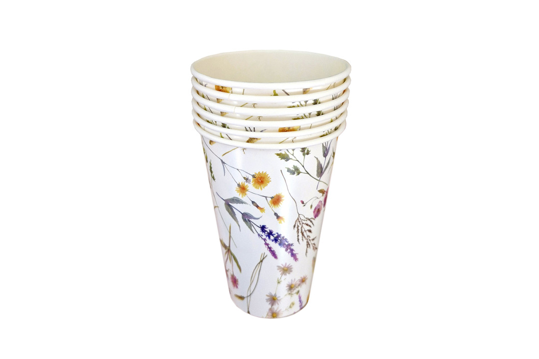 

Стаканы бумажные Термо-кап Гербарий набор