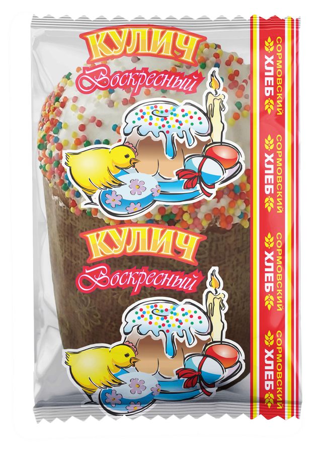 

Кулич Сормовский хлеб Воскресный 100 г