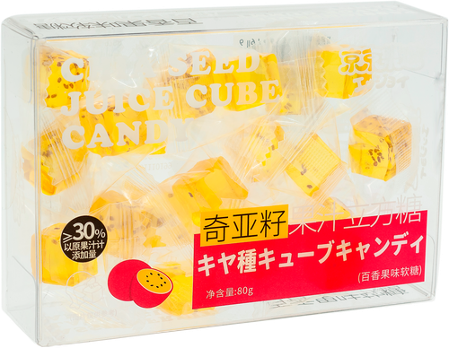 

Конфета желейная Ennjoi с семенами чиа, со вкусом маракуйи, 80 г