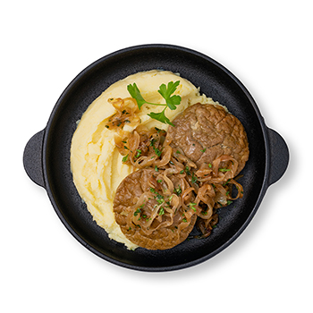 

Печень Азбука вкуса по-орски с картофельным пюре Вкусы России 300 г