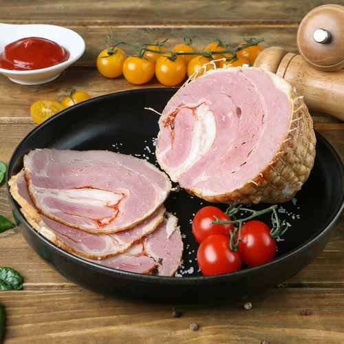 

Рулет копчено-вареный из грудинки ЛЕНТА FRESH Люкс, весовой