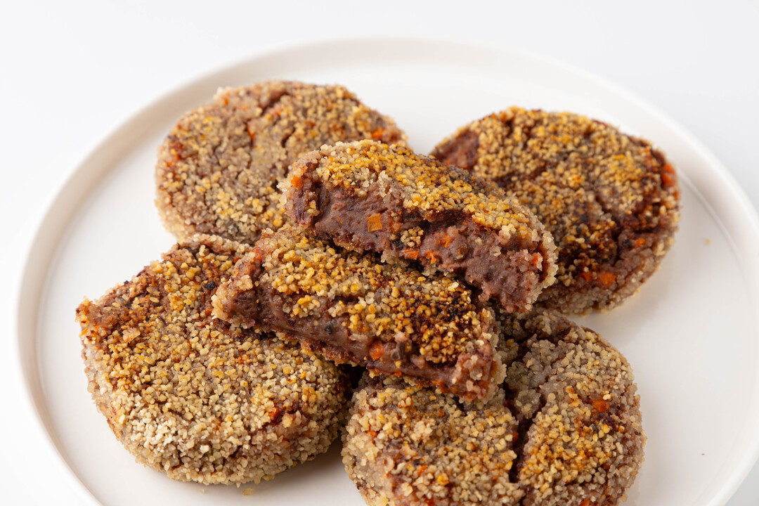 

Котлеты ВкусВилл из красной фасоли с грибами, замороженные