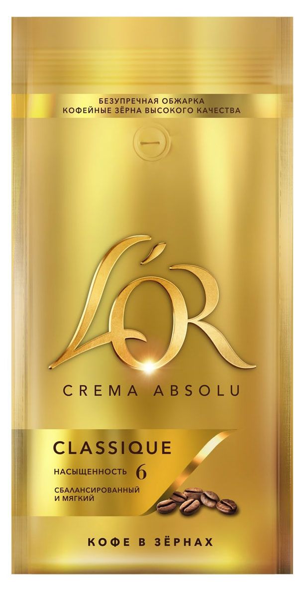 

Кофе в зернах L’Or Crema Absolu Classique 1 кг