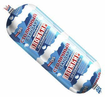 Мороженое Фабрика грёз Столичный стандарт пломбир со сливками, полено 800г