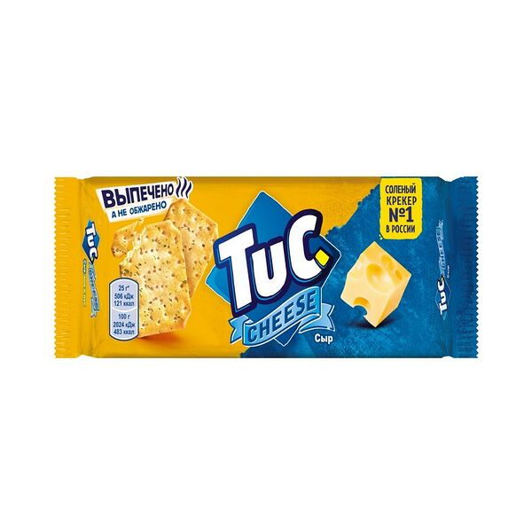 Крекер TUC с сыром 100г