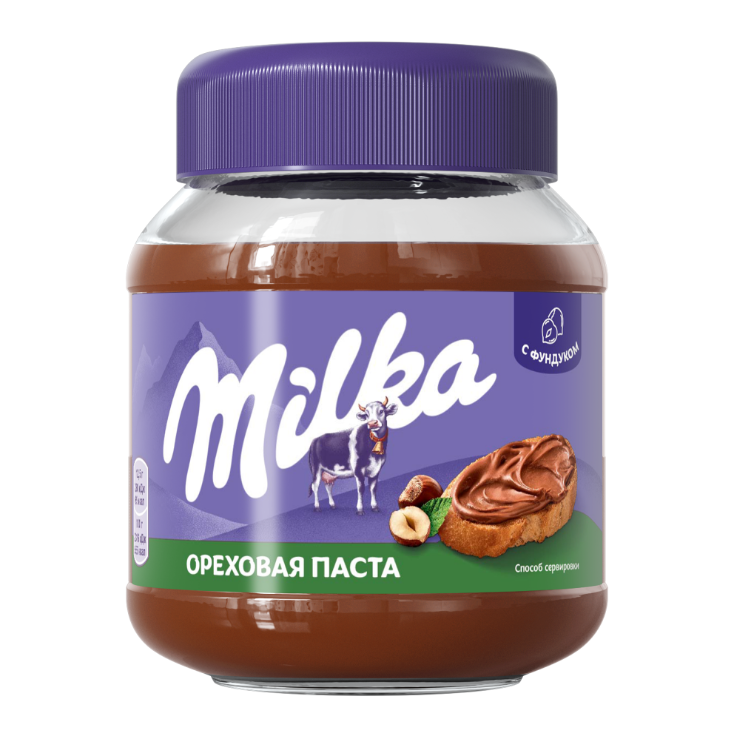 

Паста ореховая Milka с добавлением какао 350 г