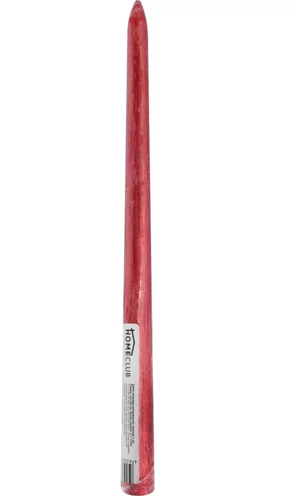 

Свеча HOMECLUB Античная лакированная, 24см, цвет золотой/красный