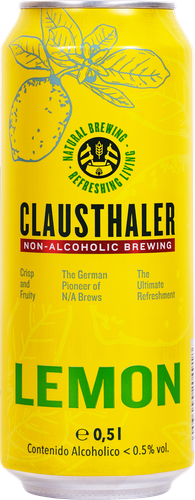 

Пиво безалкогольное светлое Clausthaler Lemon фильтрованное пастеризованное 0.5 л