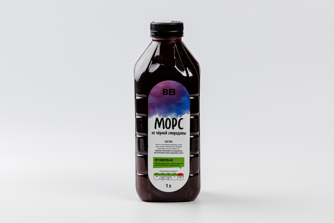 

Морс из черной смородины, 1л