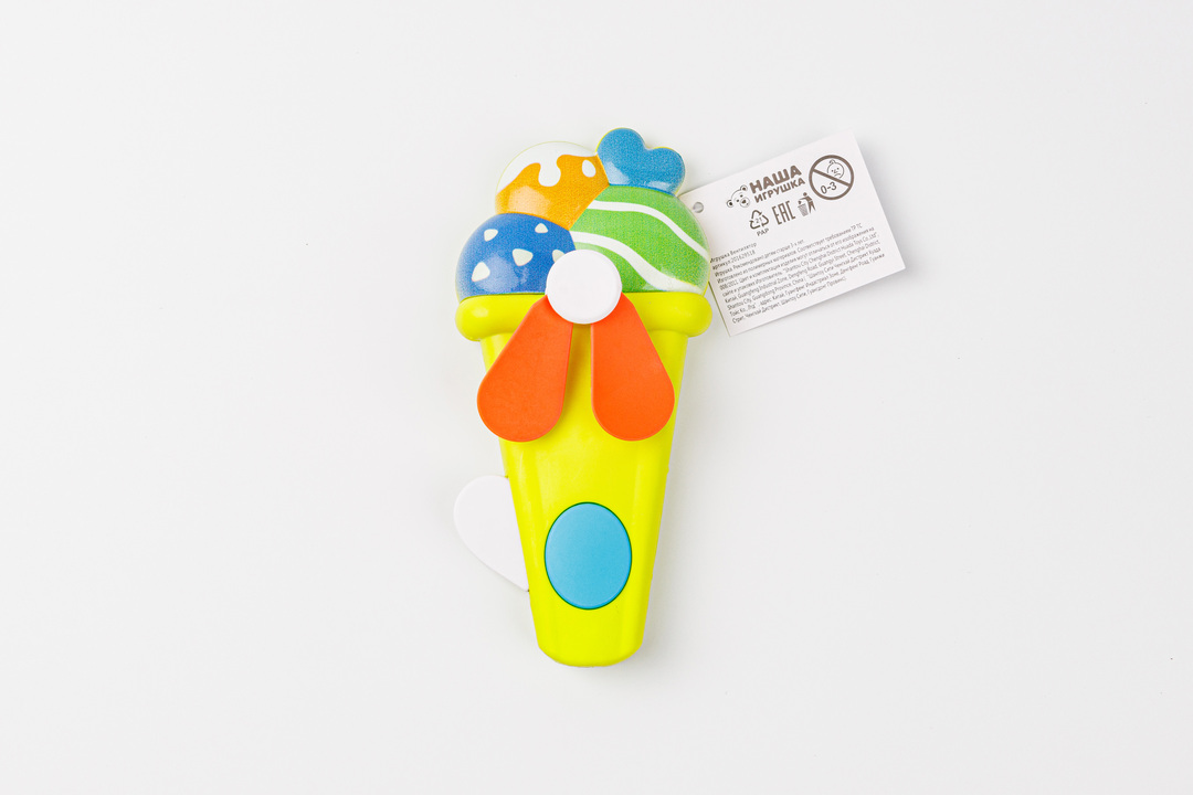 

Игрушка-вентилятор Мороженное цвет в ассортименте