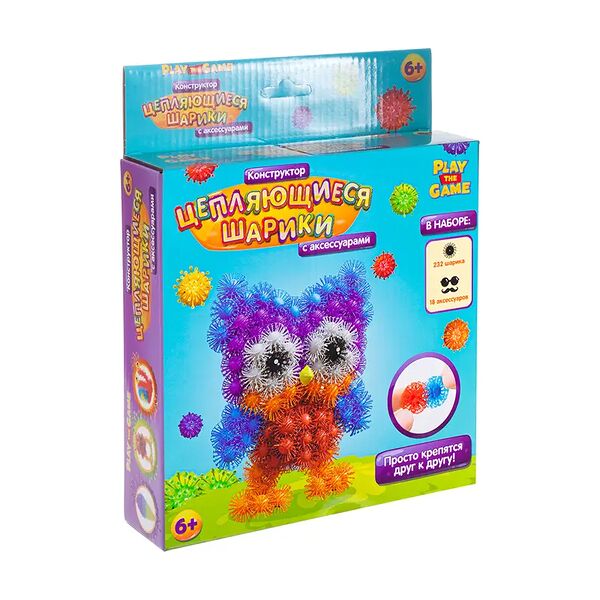 Конструктор «Цепляющиеся шарики», Play the Game, в ассортименте