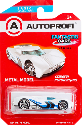 Игрушка Autoprofi Машинка коллекционная Basic 1:64,1 шт., модель в ассортименте