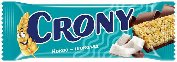 Батончик-мюсли Crony Кокос-Шоколад 50г