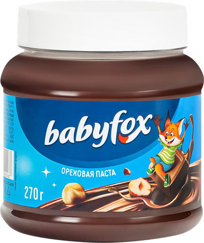 Паста десертная Babyfox Шоколадно-ореховая 270 г