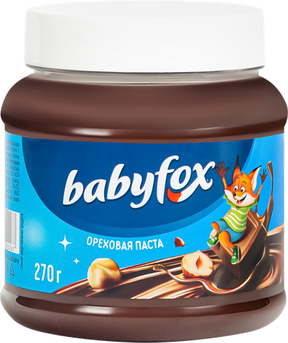 

Паста Babyfox шоколадно-ореховая 270 г