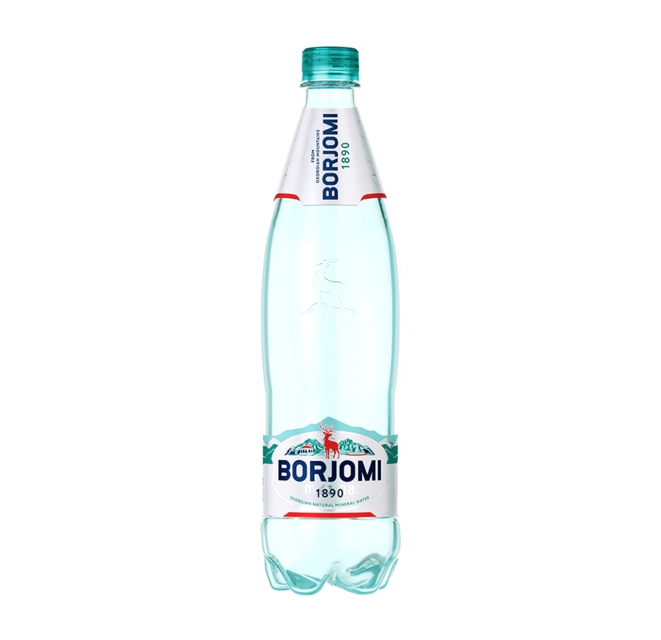 

Вода минеральная Borjomi лечебно-столовая газированная 750 мл