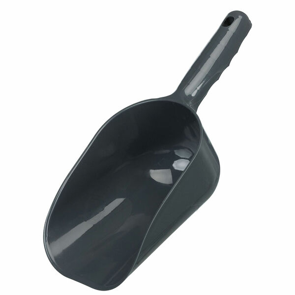 Совок сплошной для кошачьего туалета большой, пластик