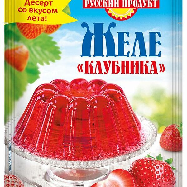 Желе Русский продукт со вкусом клубники 50 г