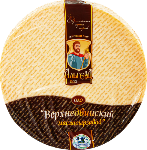 

Сыр твердый Альгерд Пармезан Классический 45% вес