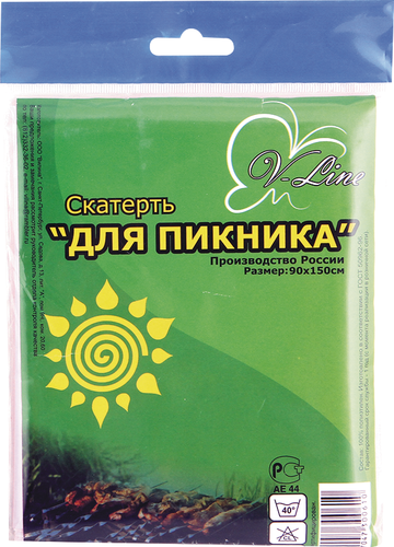 

Скатерть V-Line Для пикника 90х150 см, цвет в ассортименте