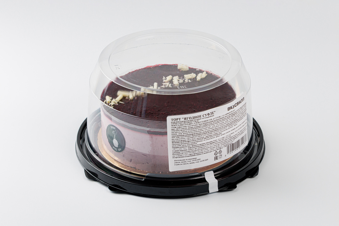 

Торт ВкусВилл Ягодное суфле 405 г